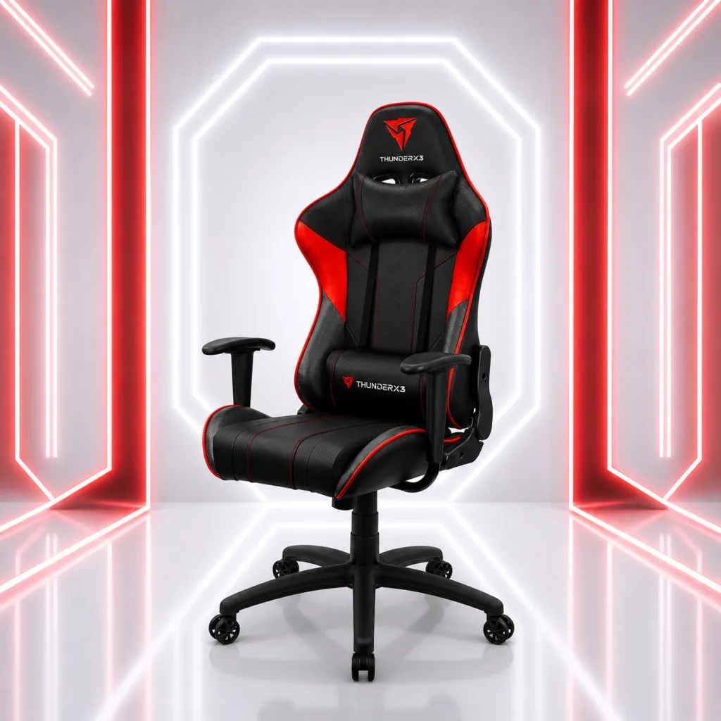 cadeira-gamer-ThunderX3-EC3-Vermelha-1024x1024 Melhores Preços de tecnologia Cadeira Gamer: custo-benefício